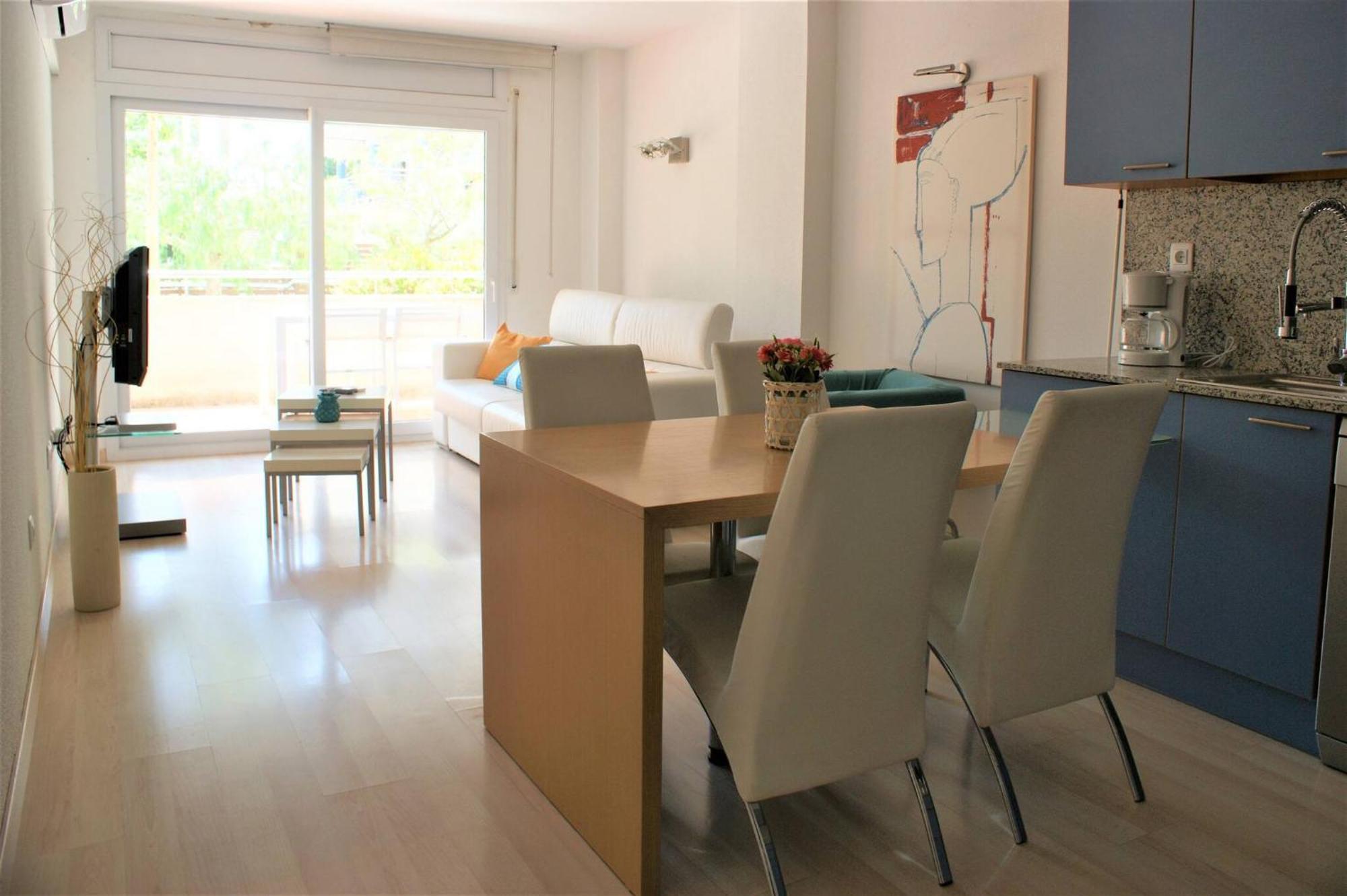 Precioso apartamento para 6 personas Rosas Exterior foto
