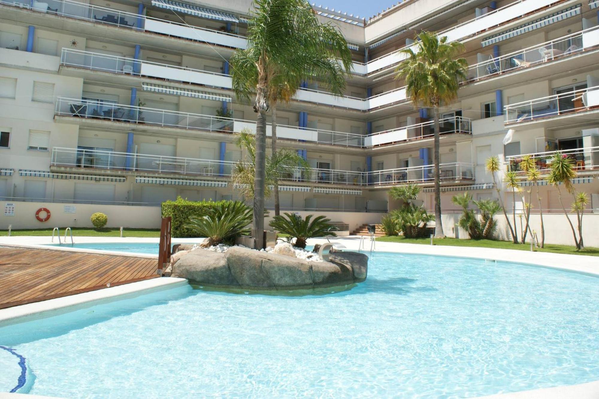 Precioso apartamento para 6 personas Rosas Exterior foto