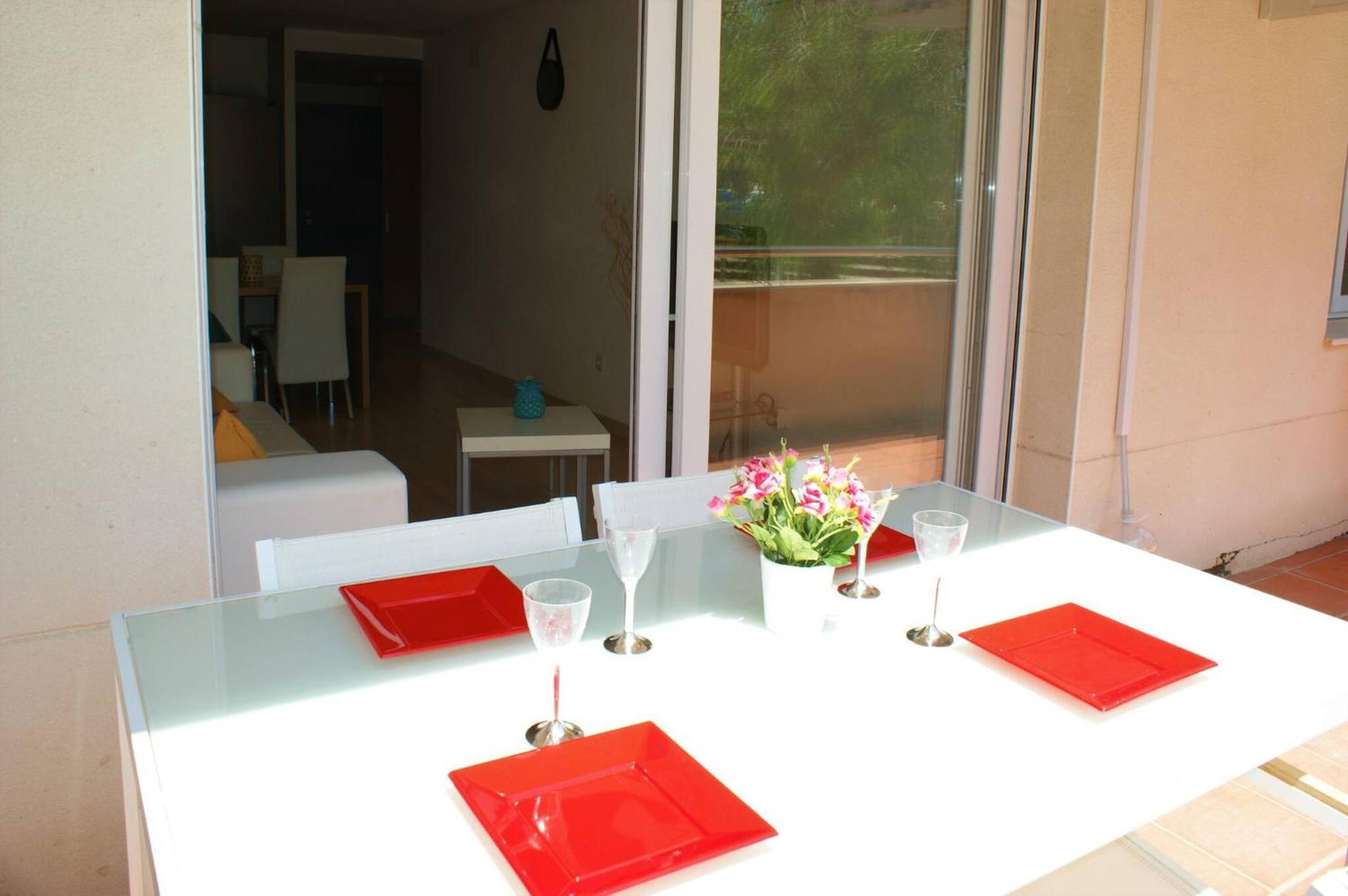 Precioso apartamento para 6 personas Rosas Exterior foto